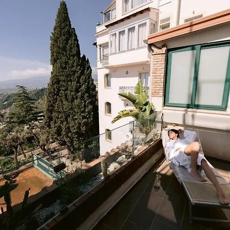 Hotel Villa Paradiso Taormina Esterno foto